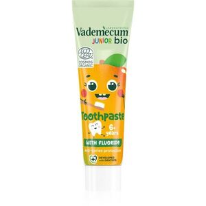 Vademecum BIO Junior fogkrém gyermekeknek fluoriddal 6 éves kortól Minty Mango 50 ml kép