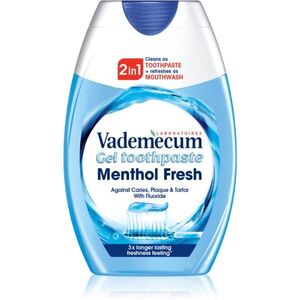Vademecum 2 in1 Menthol Fresh szájvíz és fogkrém 2 az 1-ben 75 ml kép