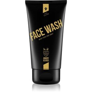 Angry Beards Jack Saloon Face Wash tisztító gél az arcra uraknak 150 ml kép
