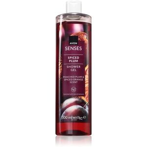 Avon Senses Spiced Plum tusfürdő gél 500 ml kép