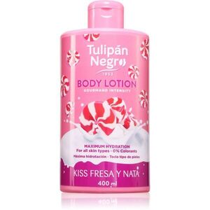 Tulipán Negro Kiss Fresa Y Nata testápoló tej 400 ml kép