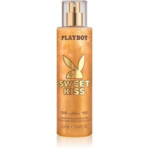 Playboy Sweet Kiss testápoló spray csillámporral hölgyeknek 250 ml kép