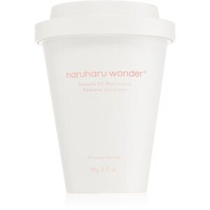 Haruharu Wonder Centella 5% Niacinamide Radiance Gel Cream gyengéd géles krém egységesíti a bőrszín tónusait 90 g kép
