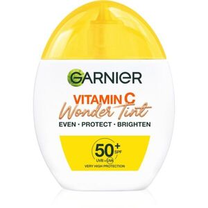 Garnier Vitamin C Wonder Tint gyengéd tonizáló fluid SPF 50+ árnyalat Muedium 40 ml kép