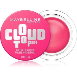 MAYBELLINE NEW YORK CloudTopia matt krémes arcpírositó az arcra és a szájra árnyalat 04 Pink DayDream 5 g kép