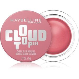 MAYBELLINE NEW YORK CloudTopia matt krémes arcpírositó az arcra és a szájra árnyalat 08 Enchanted Mauve 5 g kép