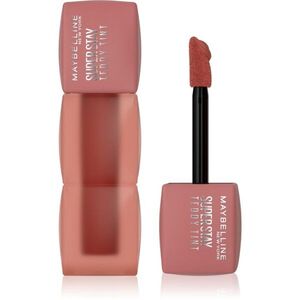 MAYBELLINE NEW YORK SuperStay Teddy Tint Ultra matt hosszantrató rúzs árnyalat 100 Kitten Hell 5 ml kép