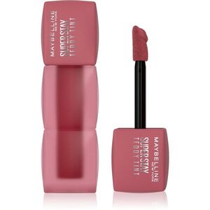 MAYBELLINE NEW YORK SuperStay Teddy Tint Ultra matt hosszantrató rúzs árnyalat 105 Velvet Choker 5 ml kép