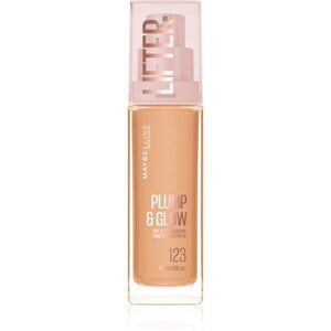 MAYBELLINE NEW YORK Lifter Plump & Glow élénkítő make-up a természetes hatásért árnyalat 123 30 ml kép