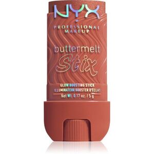 NYX Professional Makeup Buttermelt Glow Stix bőrélénkítő ceruza árnyalat 13 Left On Melt 5 g kép