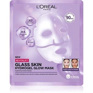 L’Oréal Paris Revitalift Filler Glass Skin hidrogél maszk élénkítő hatással 25 g kép