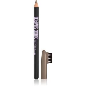 MAYBELLINE NEW YORK Quick Shaper precíz szemöldökceruza kefével árnyalat 03 Soft Brown 1 db kép