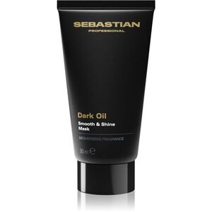 Sebastian Professional Dark Oil intenzíven tápláló maszk a fénylő és selymes hajért 30 ml kép