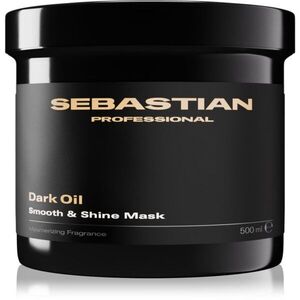 Sebastian Professional Dark Oil intenzíven tápláló maszk a fénylő és selymes hajért 500 ml kép