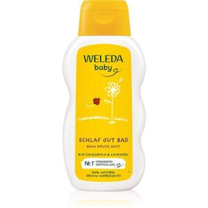 Weleda Baby baba gyógyfürdő körömvirág kivonattal nyugodt éjszakára 200 ml kép