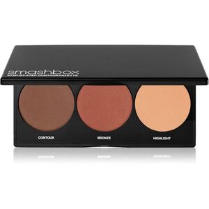 Smashbox Step-By-Step Contour Palette Púderes highlight és kontúr paletta árnyalat Deep 8.68 g kép