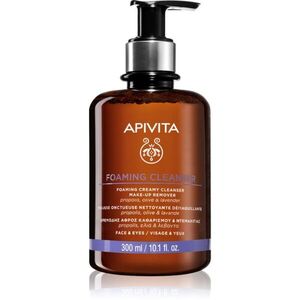 Apivita Cleansing Foaming Cleanser finoman tisztító hab 300 ml kép