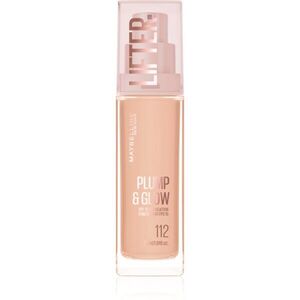 MAYBELLINE NEW YORK Lifter Plump & Glow élénkítő make-up a természetes hatásért árnyalat 112 30 ml kép