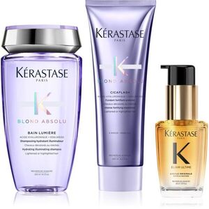 Kérastase Blond Absolu + Elixir Ultime takarékos kiszerelés szőke hajra kép