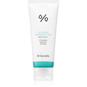 Dr.Ceuracle Cica Regen Waterproof Sun vízálló napozó krém az arcra SPF 50+ 100 ml kép