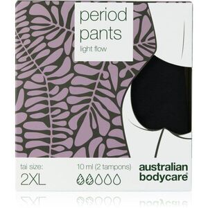 Australian Bodycare Period Pants menstruációs női alsó gyenge menstruációhoz méret XXL 1 db kép