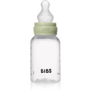 BIBS Anti-Colic Baby Bottle Silicone antikólikás cumisüveg szilikoncumival Sage 1 db kép