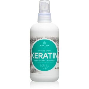 Kallos KJMN Keratin védő spray a hajformázáshoz, melyhez magas hőfokot használunk 200 ml kép