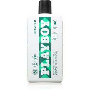 Playboy Gravity 0 tusfürdő gél 3 az 1-ben uraknak 250 ml kép