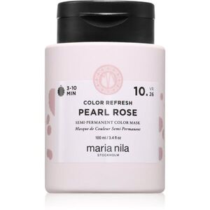 Maria Nila Colour Refresh gyengéd tápláló maszk tartós színes pigmentekkel árnyalat Pearl Rose 10.26 100 ml kép