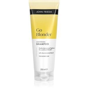 John Frieda Go Blonder Lightening Shampoo világosító sampon szőke hajra 250 ml kép