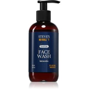 Steve's No Bull***t Tea Ritual Face Wash tisztító gél az arcra uraknak 250 ml kép