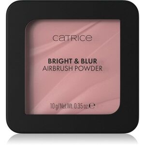 Catrice Bright & Blur Airbrush Powder hosszan tartó fixáló púder élénkítő hatással árnyalat 010 Pink Luminance 10 g kép