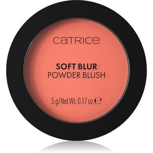 Catrice Soft Blur Powder Brush púderes arcpír matt hatással árnyalat 020 Coral Cloud 5 g kép