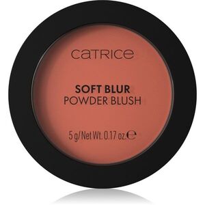 Catrice Soft Blur Powder Brush púderes arcpír matt hatással árnyalat 030 Cinnamon Sugar 5 g kép