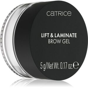 Catrice Lift & Laminate Brow Gel átlátszó fixáló gél szemöldökre árnyalat 010 Transparent 5 g kép