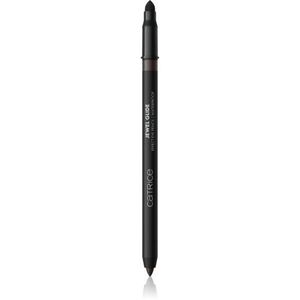 Catrice Jewel Glide Effect Eye Pencil vízálló szemceruza a csillogó fényért árnyalat 010 Black Diamond 1.5 g kép