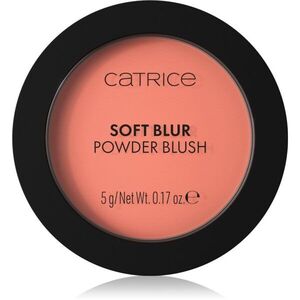 Catrice Soft Blur Powder Brush púderes arcpír matt hatással árnyalat 010 Lychee Lush 5 g kép