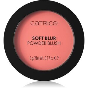 Catrice Soft Blur Powder Brush púderes arcpír matt hatással árnyalat 040 Pink Positive 5 g kép