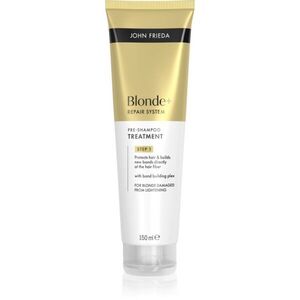 John Frieda Blonde+ Repair System Pre-shampoo Treatment sampon előtti ápolás a haj megerősítésére 150 ml kép