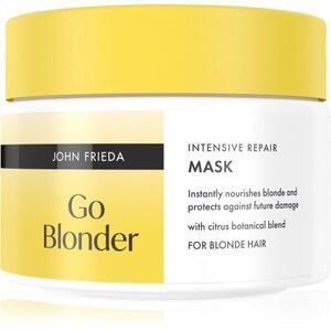 John Frieda Go Blonder Intensive Repair Mask intenzív regeneráló maszk szőke hajra 250 ml kép