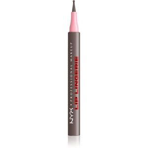 NYX Professional Makeup Lip Lingerie ajakfilc a hosszan tartó hatásért árnyalat 12 Wild Side 1 ml kép