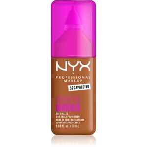 NYX Professional Makeup Make ‘Em Wonder könnyű mattító alapozó árnyalat 32 Capuccino 30 ml kép