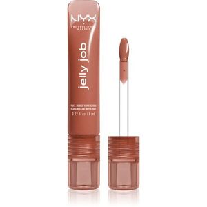 NYX Professional Makeup Jelly Job tündöklő ajakfény nagyobbító hatás árnyalat Toast N´ Jelly 7.5 ml kép