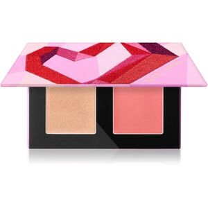 Bobbi Brown Threads of Love Cream Glow Highlighter + Pot Rouge bőrélénkítő és arcpirosító sminkpaletta árnyalat Peach Duo 4 g kép