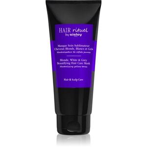 Hair Rituel by Sisley Blonde, White & Grey Beautifying Hair Care Mask haj maszk semlegesítő réz alaptónusok 200 ml kép