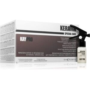 Kaypro Keratin Filler fluid a károsult hajra professzionális használatra 12x10 ml kép