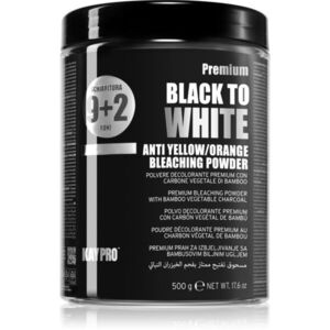 Kaypro Black To White Anti Yellow/Orange Bleaching Powder élénkítő púder hajra professzionális használatra 500 g kép