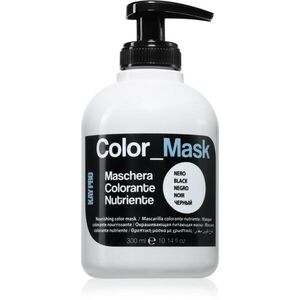 Kaypro Color Mask Nourishing Color Mask színező pakolás hajra árnyalat Black 300 ml kép