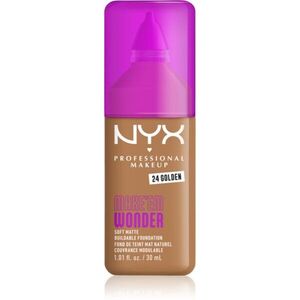 NYX Professional Makeup Make ‘Em Wonder könnyű mattító alapozó árnyalat 24 Golden 30 ml kép