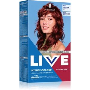 Schwarzkopf LIVE Intense Colour tartós hajfesték árnyalat 043 Red Passion 1 db kép